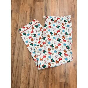 Wondershop Men's XXL Christmas Pajama Pants‎ Polar Bears Cookies 100% Cotton